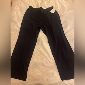 Croft & Barrow Cotton Knit pants with pockets PL short length